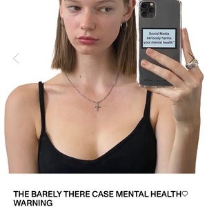 Urban Sophistication THE BARELY THERE CASE MENTAL HEALTH iPhone 12 Pro Max